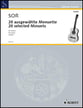 20 Selected Minuets-Guitar Guitar and Fretted sheet music cover